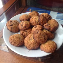 Cookies sur une assiette