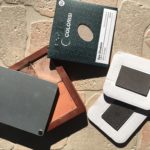 Palette Colorisi ouverte entourée de fards aimantables